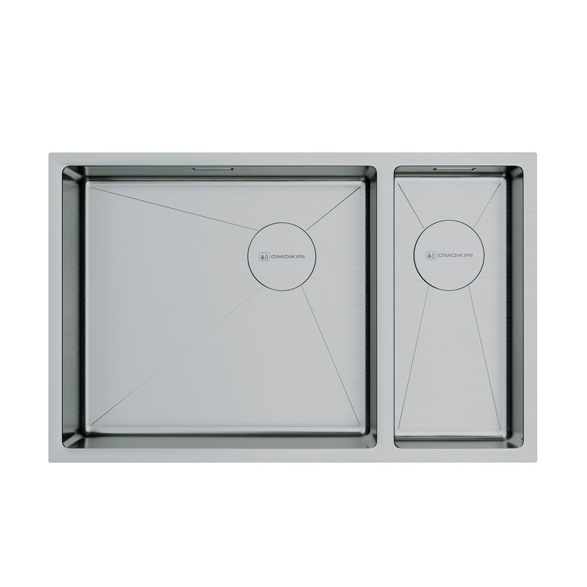 Кухонная мойка Taki 69-2-U/IF Side IN-L OMOIKIRI 4997049