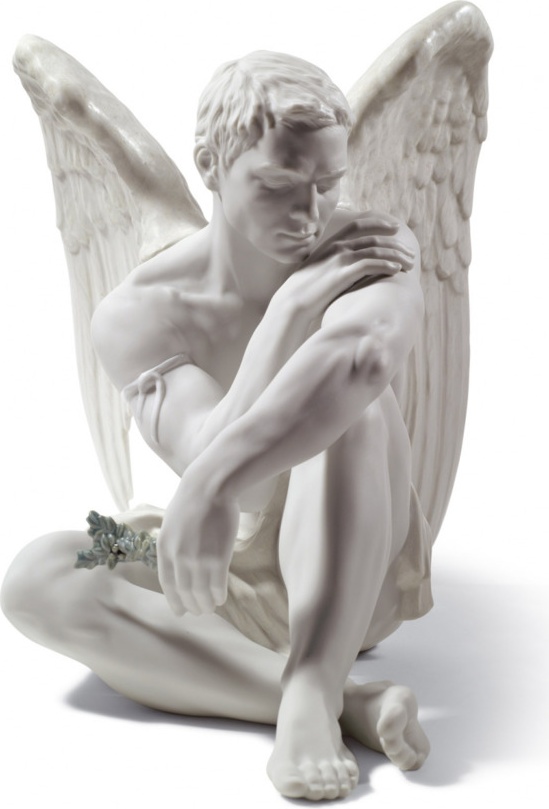 10669093 LLADRO Фигурка Lladro "Ангел-хранитель" 40х28см Фарфор Lladró 