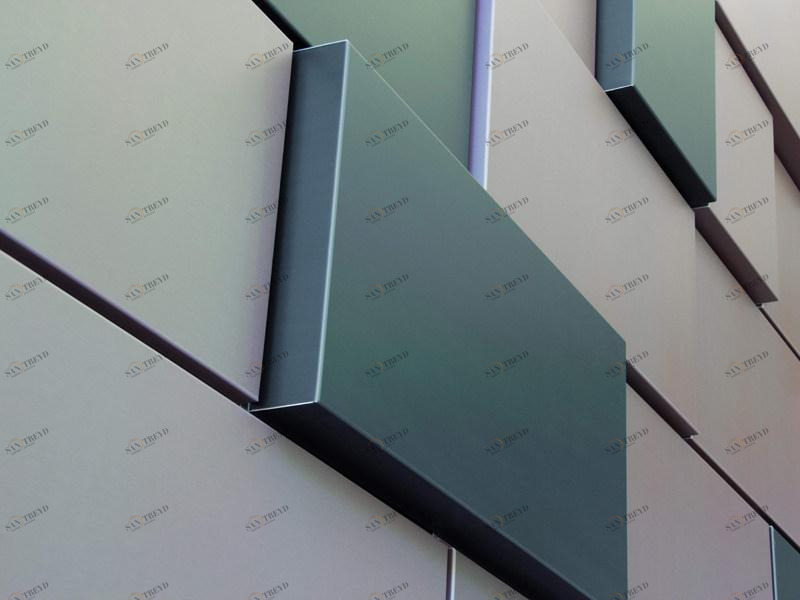 VMZINC Короб металлический модульный для фасада sun-id-1387981