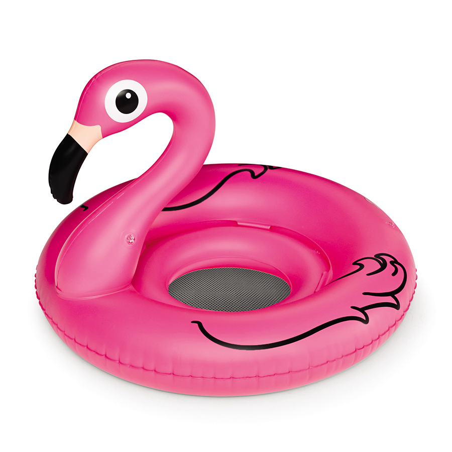 BMLF-0001-EU Круг надувной детский , pink flamingo BigMouth 
