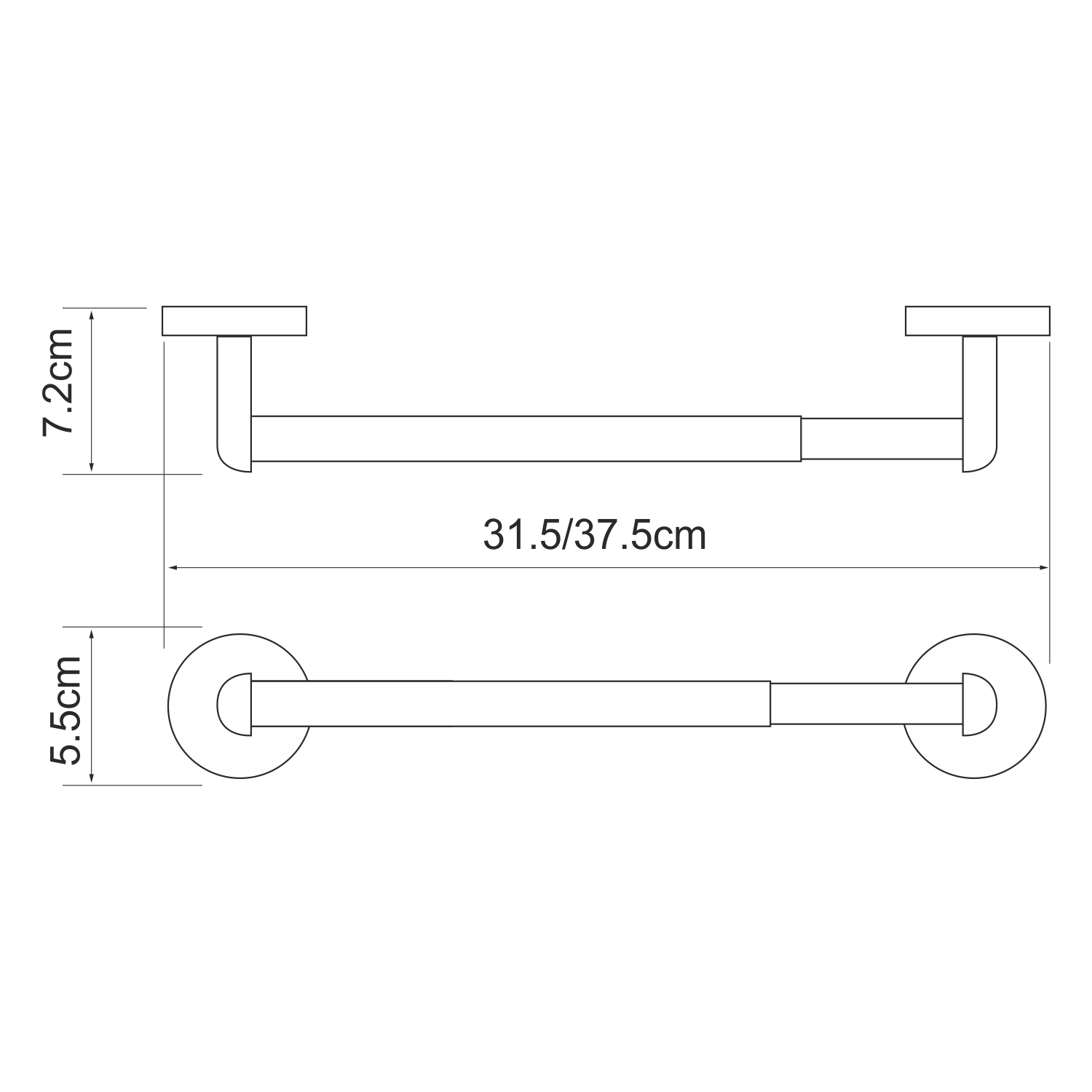 K-6291 Rhein (ранее К-6222D) Держатель бумажных полотенец WasserKRAFT Rhein K-6200  - Вид №2
