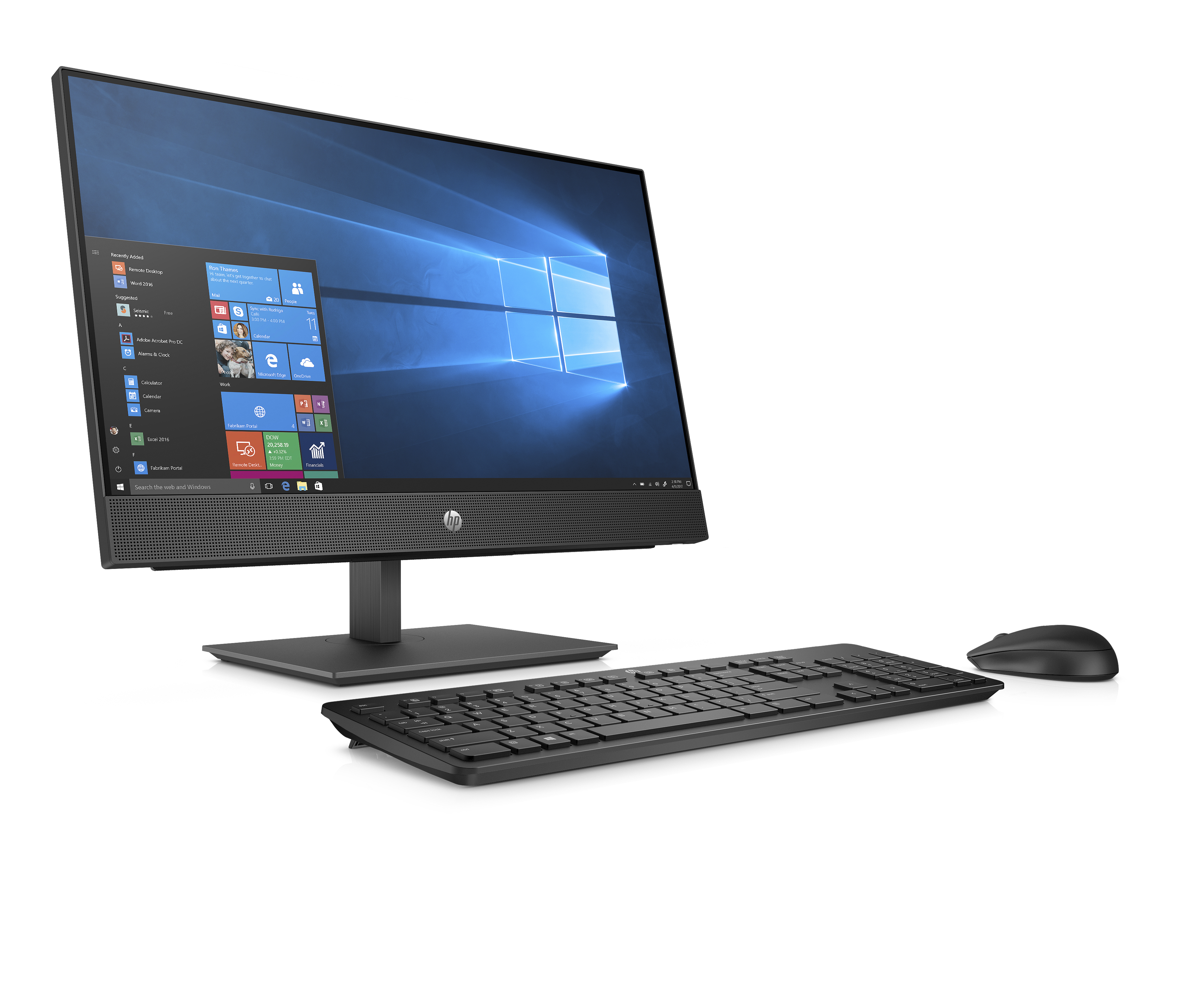 8PG98ES#ACB proone 440 g5 aio 23.8"(1920x1080 ips)/intel pentium g5420t(3.2ghz)/8192mb/256pcissdgb/dvdrw/wifi/war 1y/w10pro + dp port, has stand / vesa plate dib, spec HP Santreyd  - Вид №3