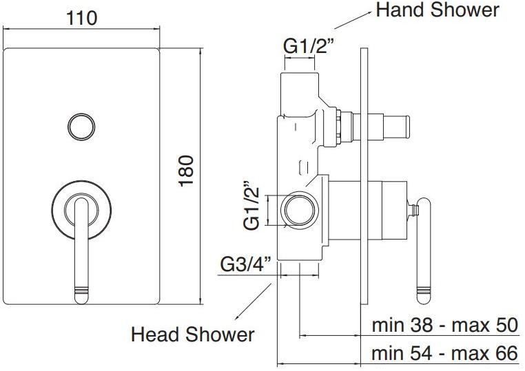 Rubinetterie Treemme Philo  7049  - Вид №1