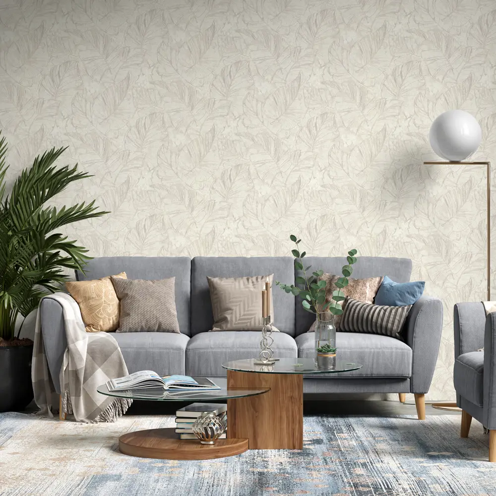 Обои флизелиновые Аспект Ру Фиджи бежевые 1.06 м 70345-12 STLM-2119880 - Вид №2