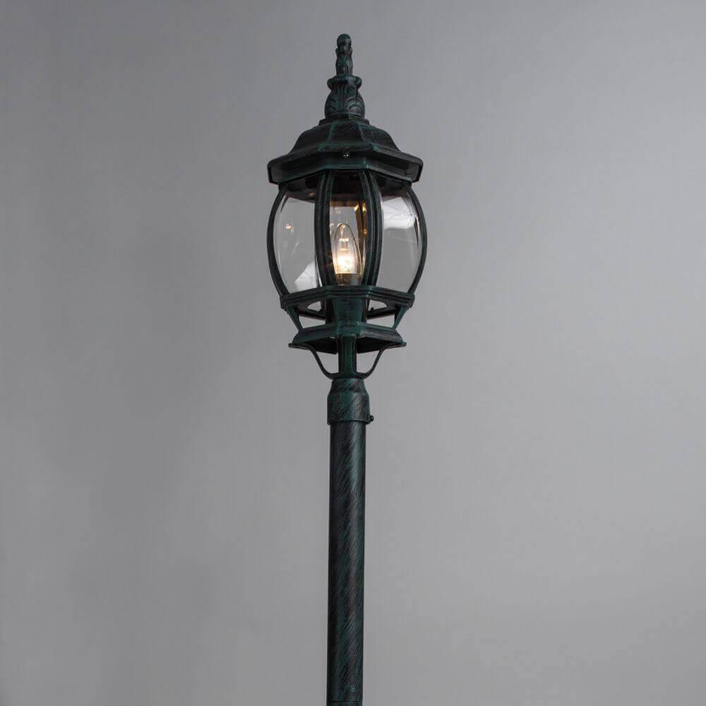 Уличный светильник медный 120 см Arte Lamp Atlanta A1046PA-1BG ARTE LAMP ФОНАРЬ 00-3898557 Медь  - Вид №1