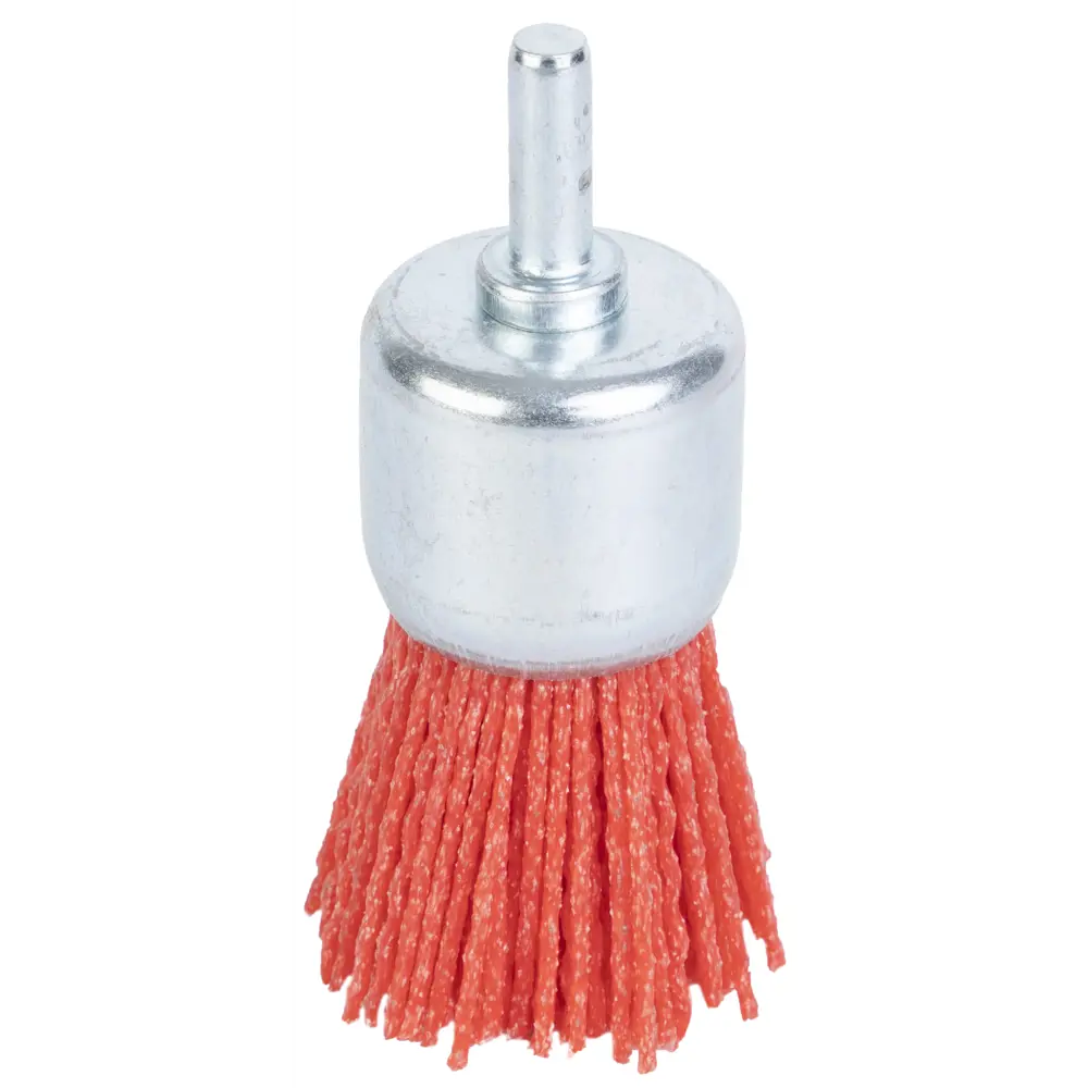 Кистевая щетка Elitech для дрели 28 мм с нейлоновой щетиной 89416351 STLM-1565209