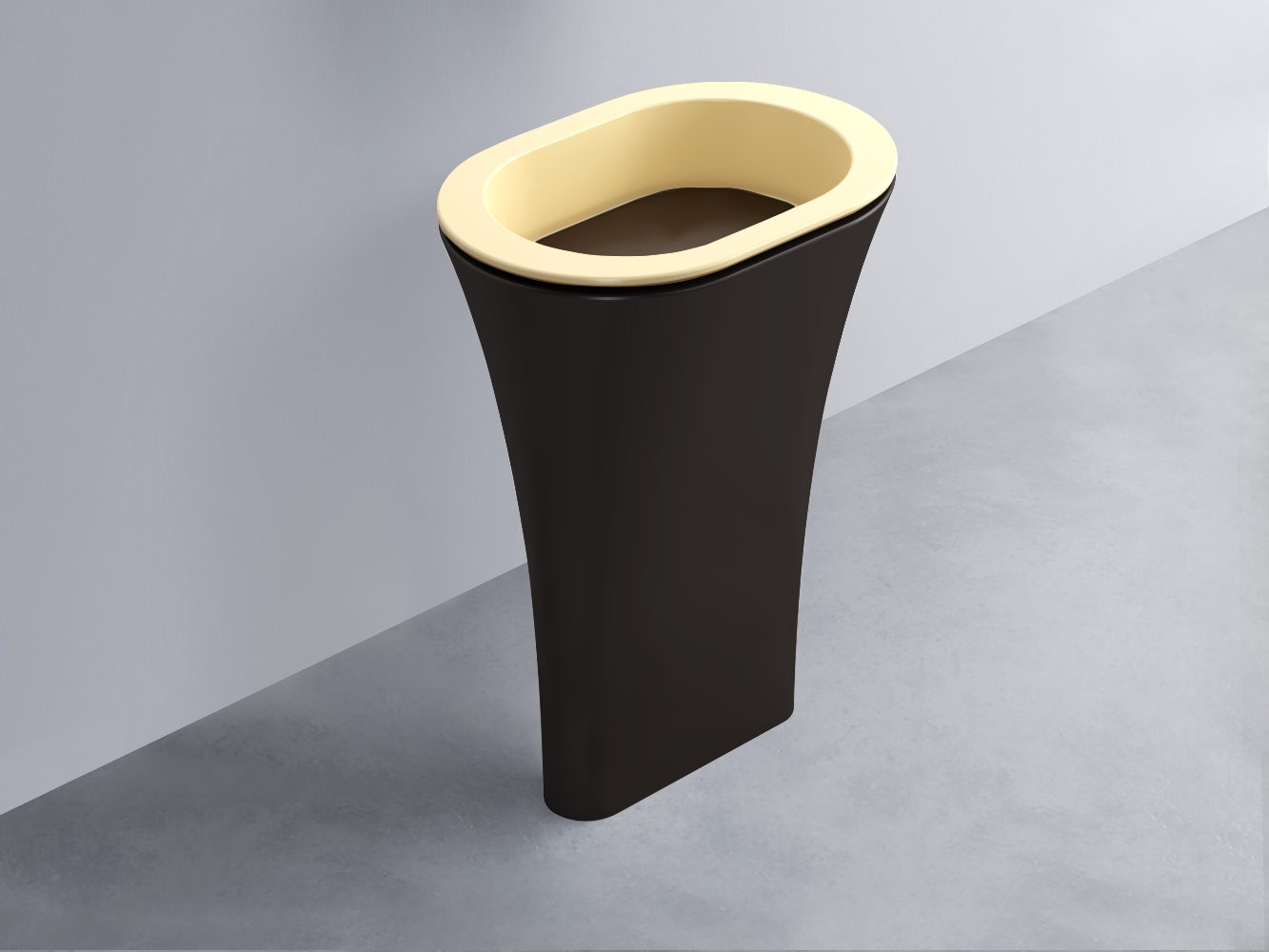 AMLA65-CN+AMPILO-CA+AMCOLO-LV Раковина Amedeo Ovale отдельностоящая cielo Enjoy + Amedeo Ceramica Cielo