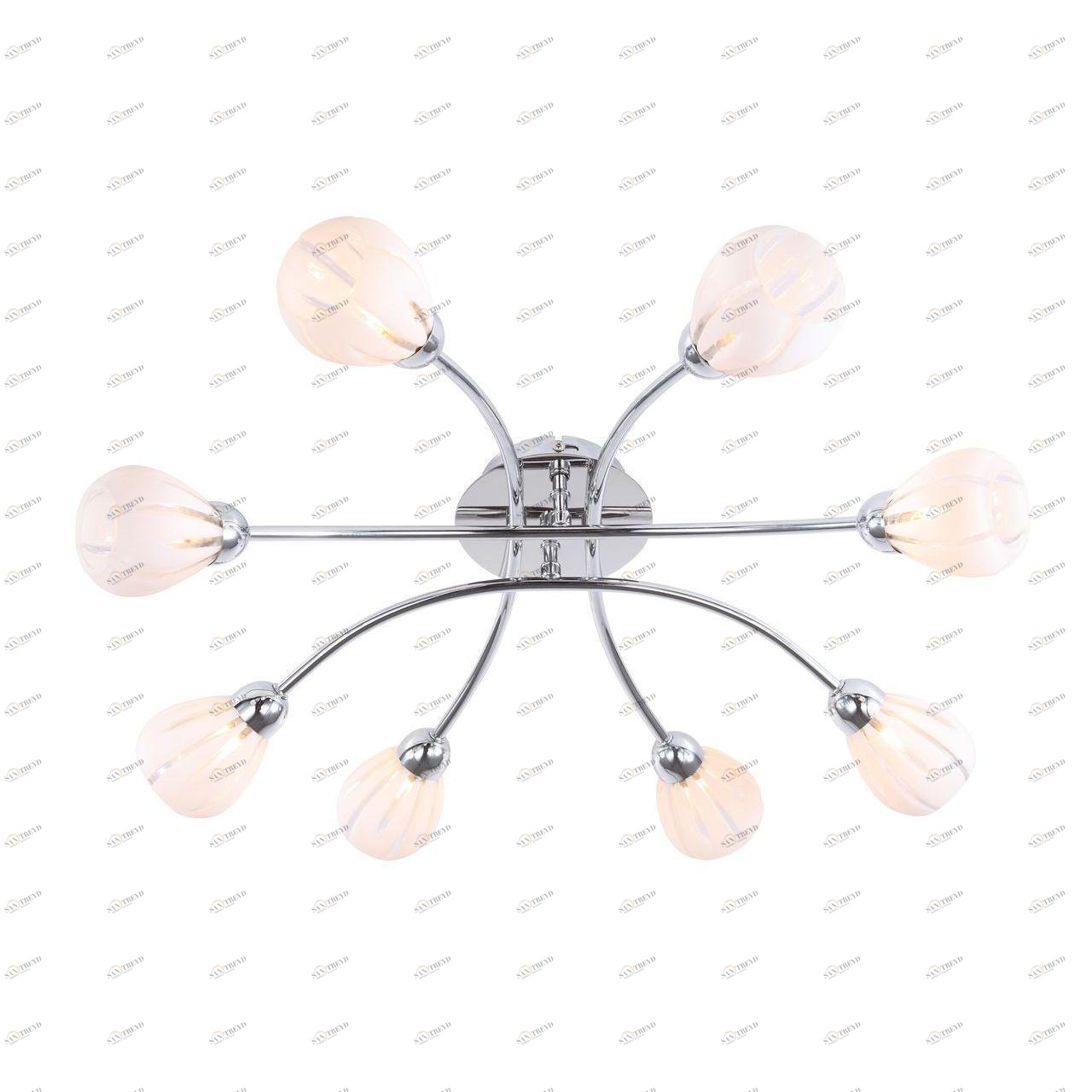 Потолочная люстра Silver Light Rhombus 201.54.8 SILVER LIGHT RHOMBUS 183414 Белый 