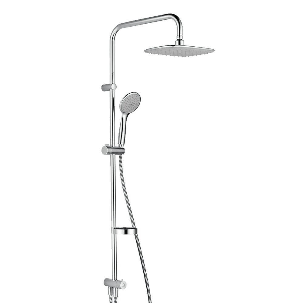 974200063 душ система: верх. душ 260*190 ручн. душ d 100 мм 1 режим переключатель шт Damixa Palace Evo 