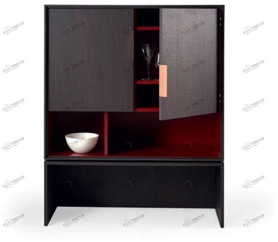 HMD INTERIORS Комод деревянный с распашными дверцами Lappa sun-id-1412900