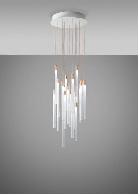 Fabbian Подвесной светильник прямого света из боросиликатного стекла Multispot sun-id-1460704 - Вид №3