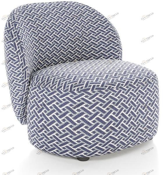 Liu Jo Living Collection Кресло с мягкой обивкой Ceci est un caillou Gue pno