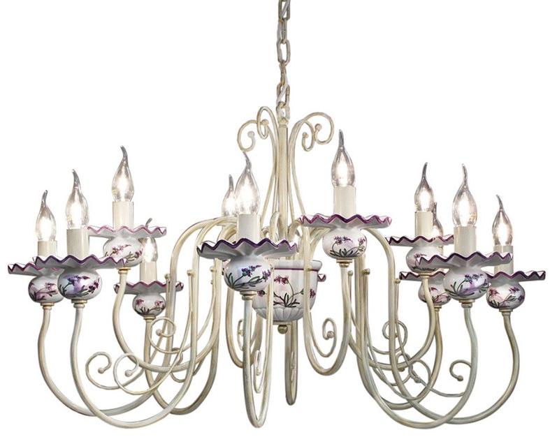 FERROLUCE Лампа из керамики и металла Sanremo C410-12/3/5/8 - Вид №3