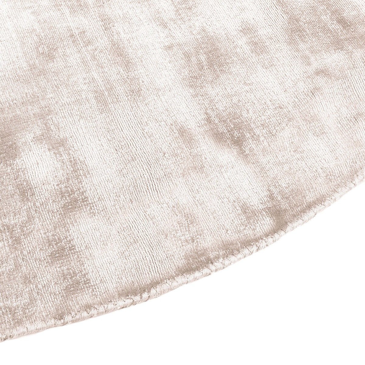Ковер круглый бежевый 250 см Luna Beige CARPETDECOR ДИЗАЙНЕРСКИЕ, HANDMADE, ДЕТСКИЕ 00-3893119 Бежевый  - Вид №1