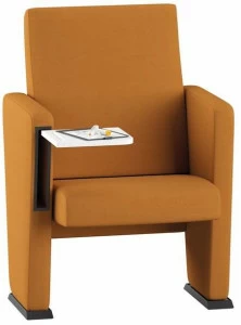 Ersa Стул для конференций, обитый тканью, с подлокотниками с клапаном