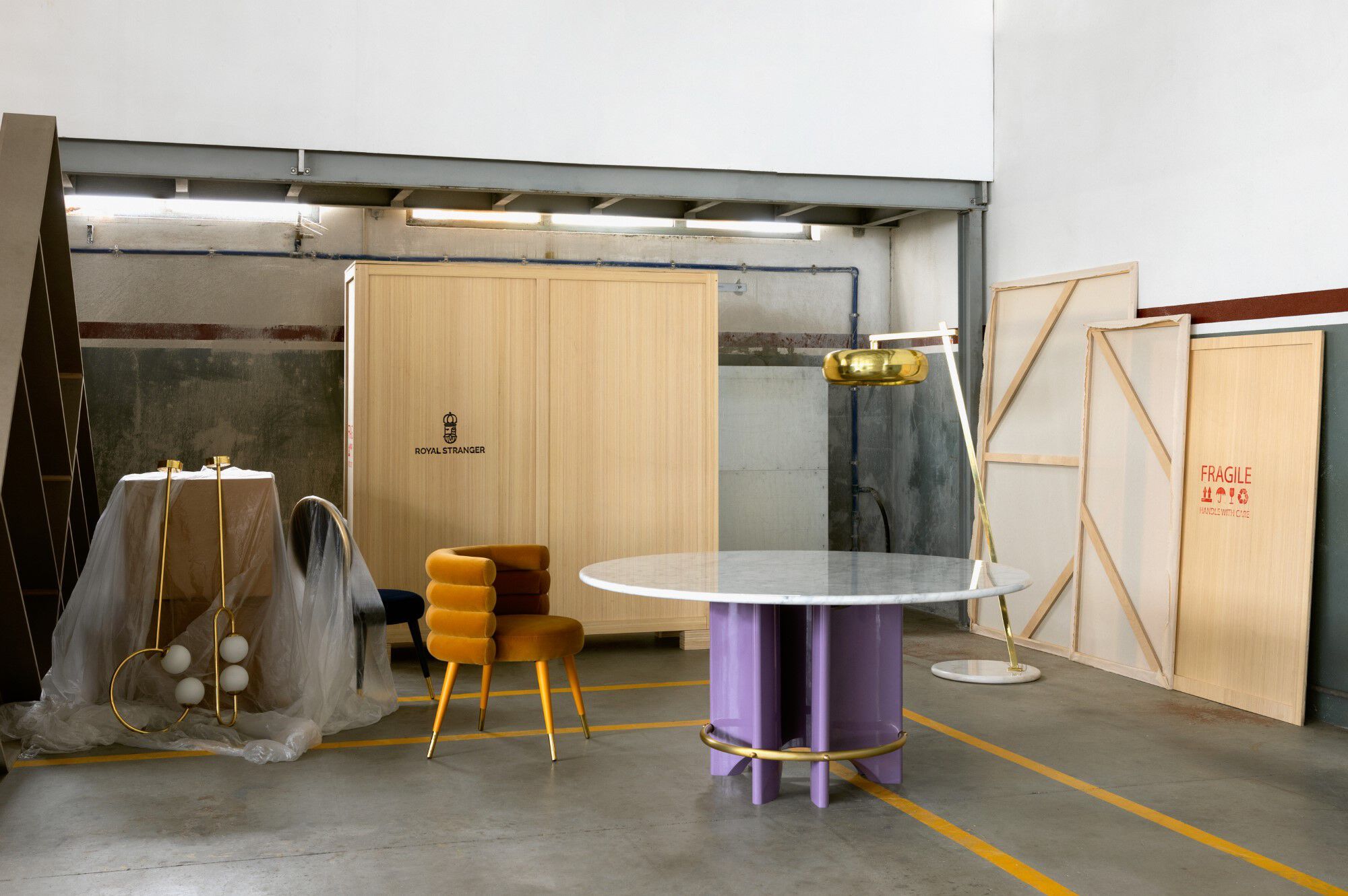 Латунь торшер ROYAL STRANGER MARSHMALLOW ARCH-00075936 - Вид №4