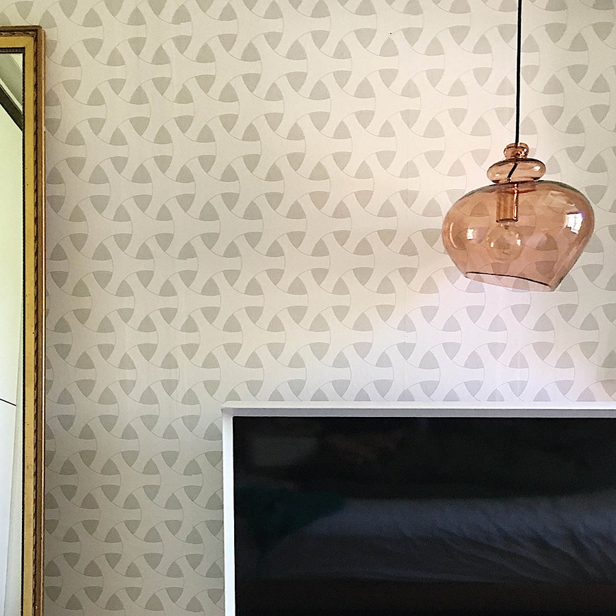 1487270505001 Лампа подвесная grace, 31,5хD30 см, дымчатое стекло, черный цоколь Frandsen  - Вид №1