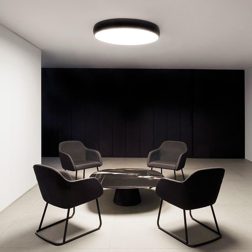 Arkoslight Светодиодный потолочный светильник с диммером Drum sun-id-1387339 - Вид №4