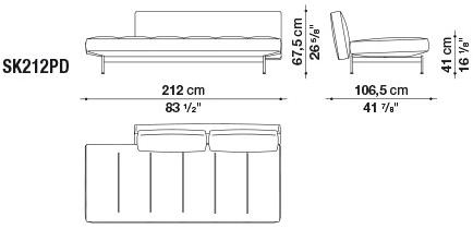 B&B Italia Модульный тканевый диван Saké sun-id-1382720 - Вид №13