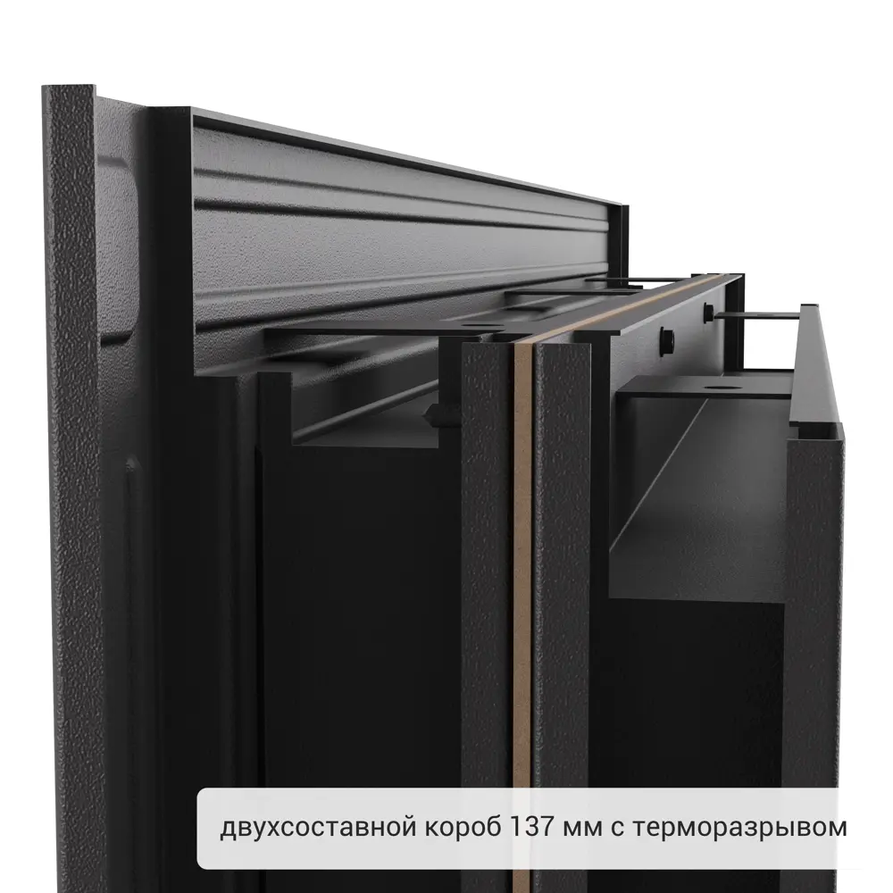 Дверь входная металлическая Термо, 880 мм, правая, цвет фрам 83404277 STLM-2172606 TOREX  - Вид №8