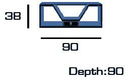 Tonino Lamborghini Casa Низкий квадратный кожаный журнальный столик Long beach sun-id-1462851 - Вид №2