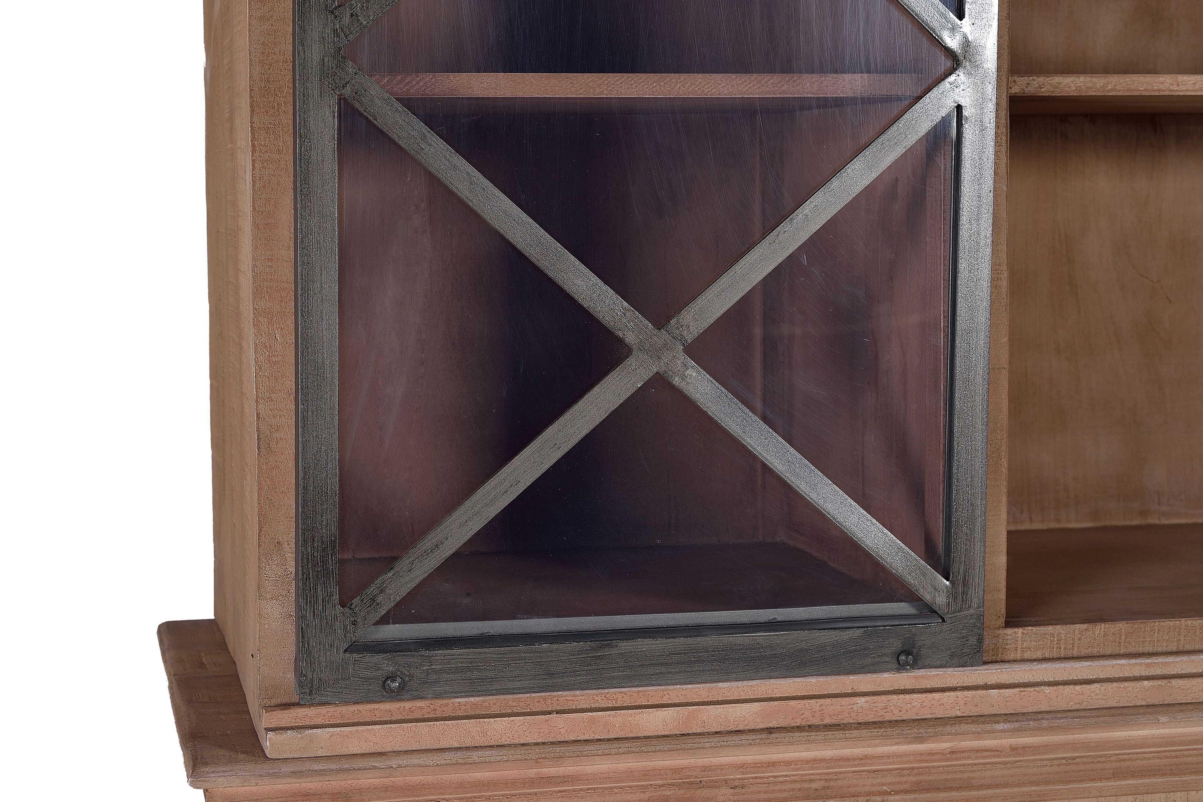 Шкаф из манго с выдвижными ящиками и дверцами Giner y Colomer Industrial ARCH-00103734 - Вид №4