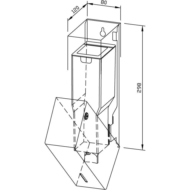 727309 Дозатор дезинфицирующего средства WP102-7 WAGNER_EWAR A-LINE Wagner Ewar  - Вид №1