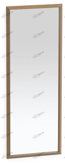 ALBEDO Зеркало металлическое прямоугольное в оправе sun-id-1411448