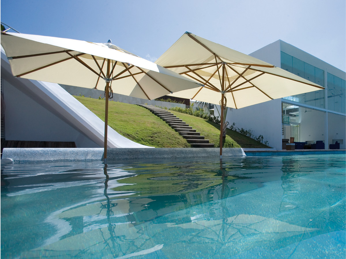 66.00.0038 Зонт Sunrise ∅ 3,3 м - uni natural Mbm - Вид №1