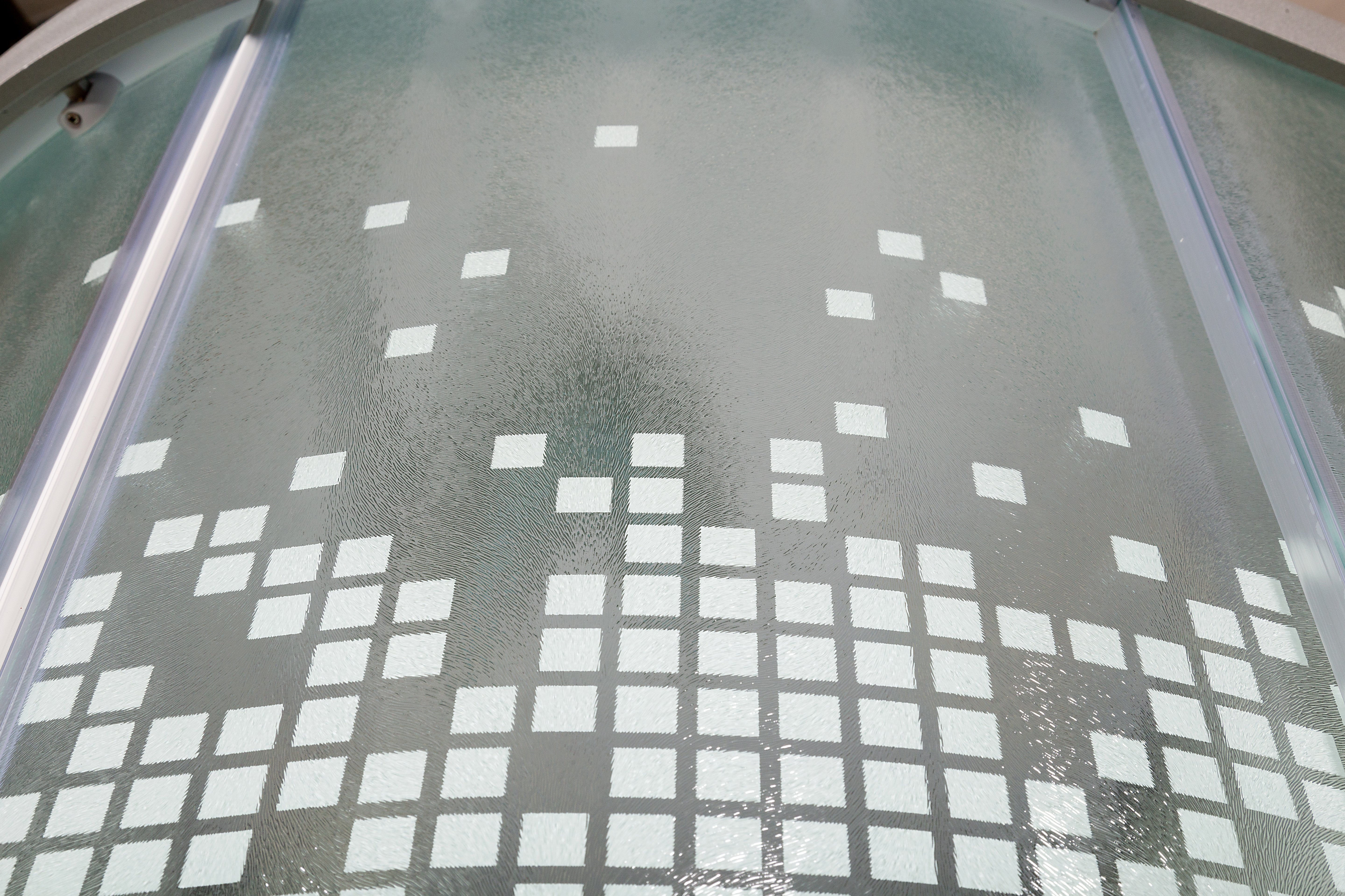 А102 R LED с кнопкой и гидромассажем Душевая кабина DETO Серия А L 910 с электрикой - Вид №3