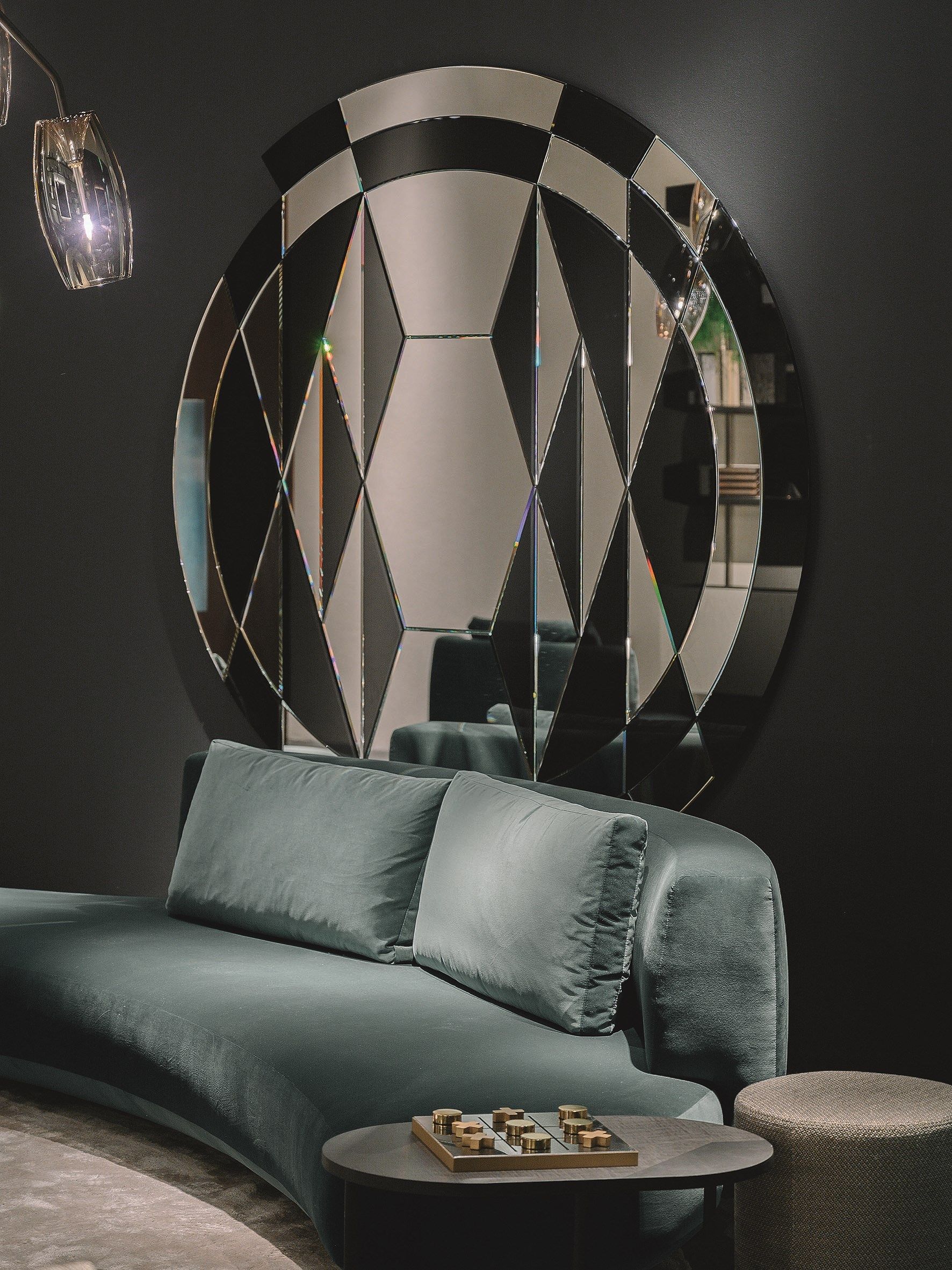 Изогнутый диван из ткани Gallotti&Radice Audrey ARCH-00077636 - Вид №5