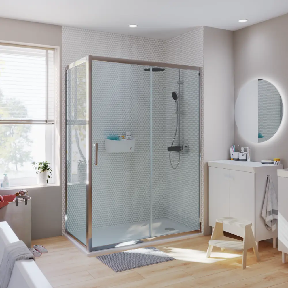 Комплект стекол для душевой двери Sensea Easy 140x190 см STLM-2016905 - Вид №28