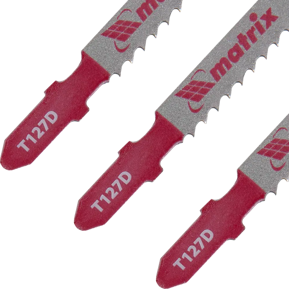 Пилка для лобзика по металлу Matrix T127D, 3 шт STLM-2081670 - Вид №2