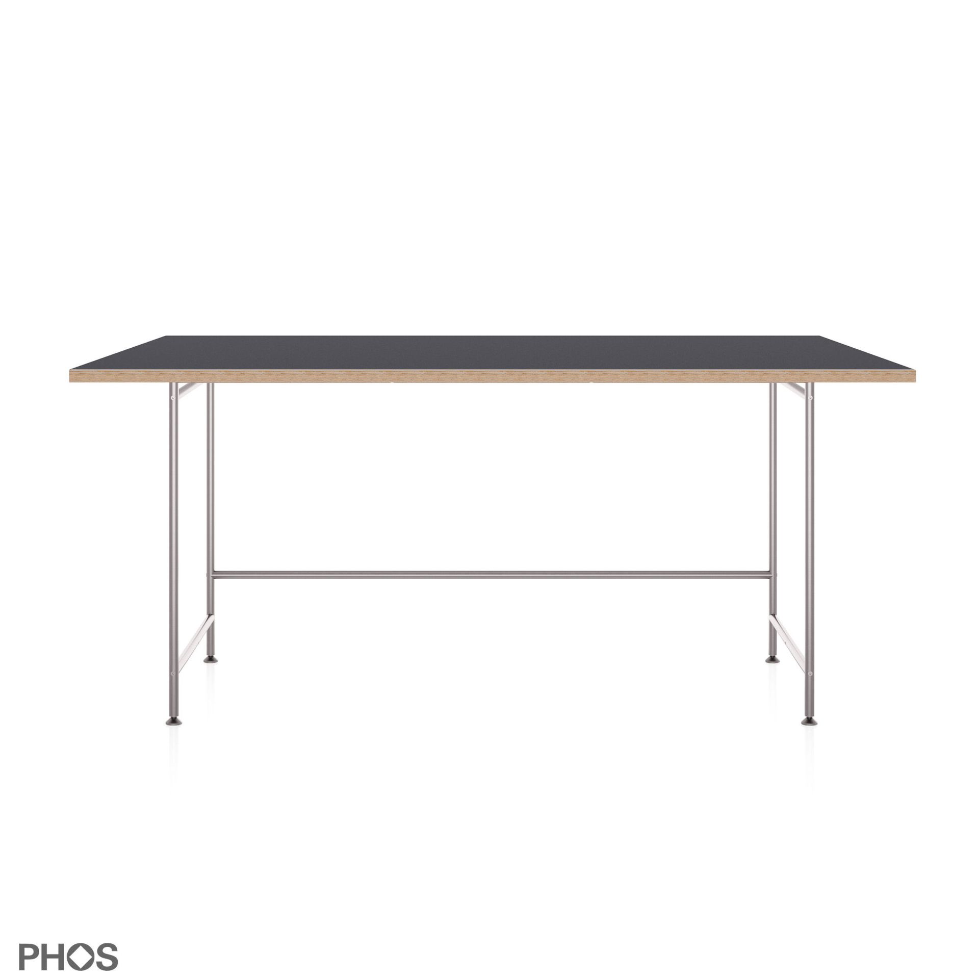 KATI-S1-160x80-L4178 Стол Карлсруэ - письменный стол со столешницей из линолеума - 160 х 80 х 75 см. PHOS  - Вид №9