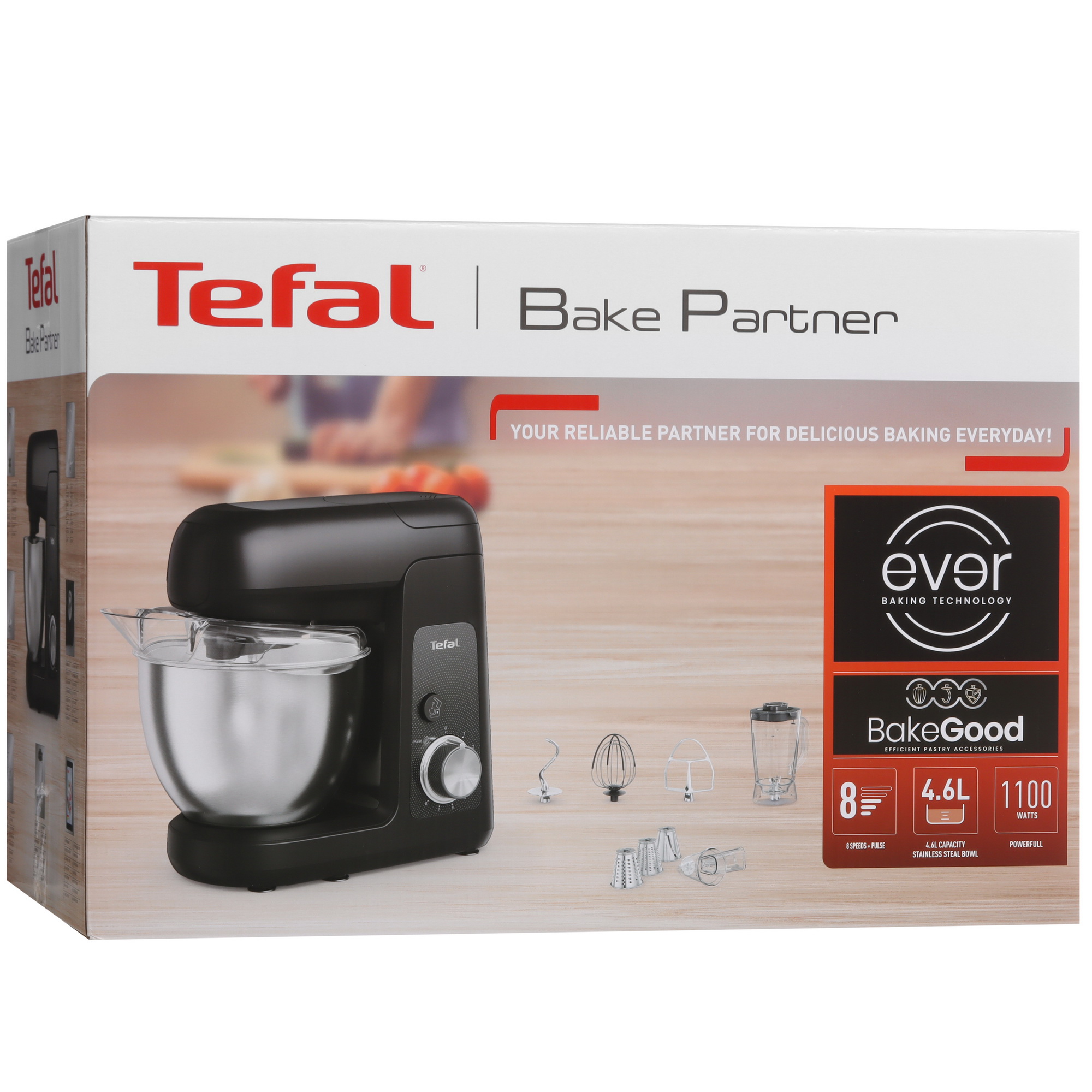 9103164 Кухонная машина Tefal QB522838 черный STDN-0079307 - Вид №11