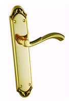 Bronces Mestre Латунная ручка на пластине Clasica sun-id-1408355 - Вид №2