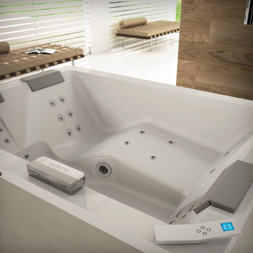 Jacuzzi® Отдельностоящая прямоугольная гидромассажная ванна Sharp sun-id-1458541 - Вид №2