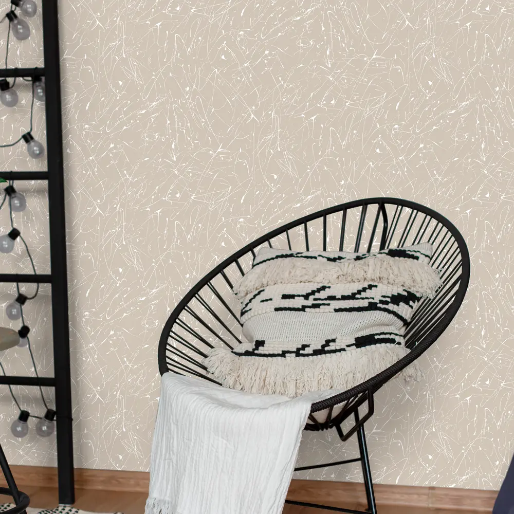 Обои ELYSIUM Оди - бежевые флизелиновые с текстурным рельефом 88642758 STLM-1535755 - Вид №2