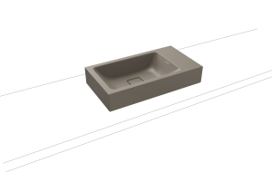 Умывальник KALDEWEI Сталь эмалированная 3074 448 теплый серый 60 30743083448