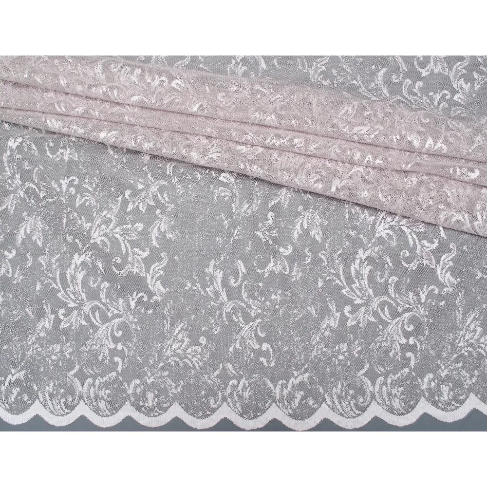 Тюль на ленте Aromo 300x280 см цвет сиреневый MIAMOZA STLM-2105274 - Вид №2