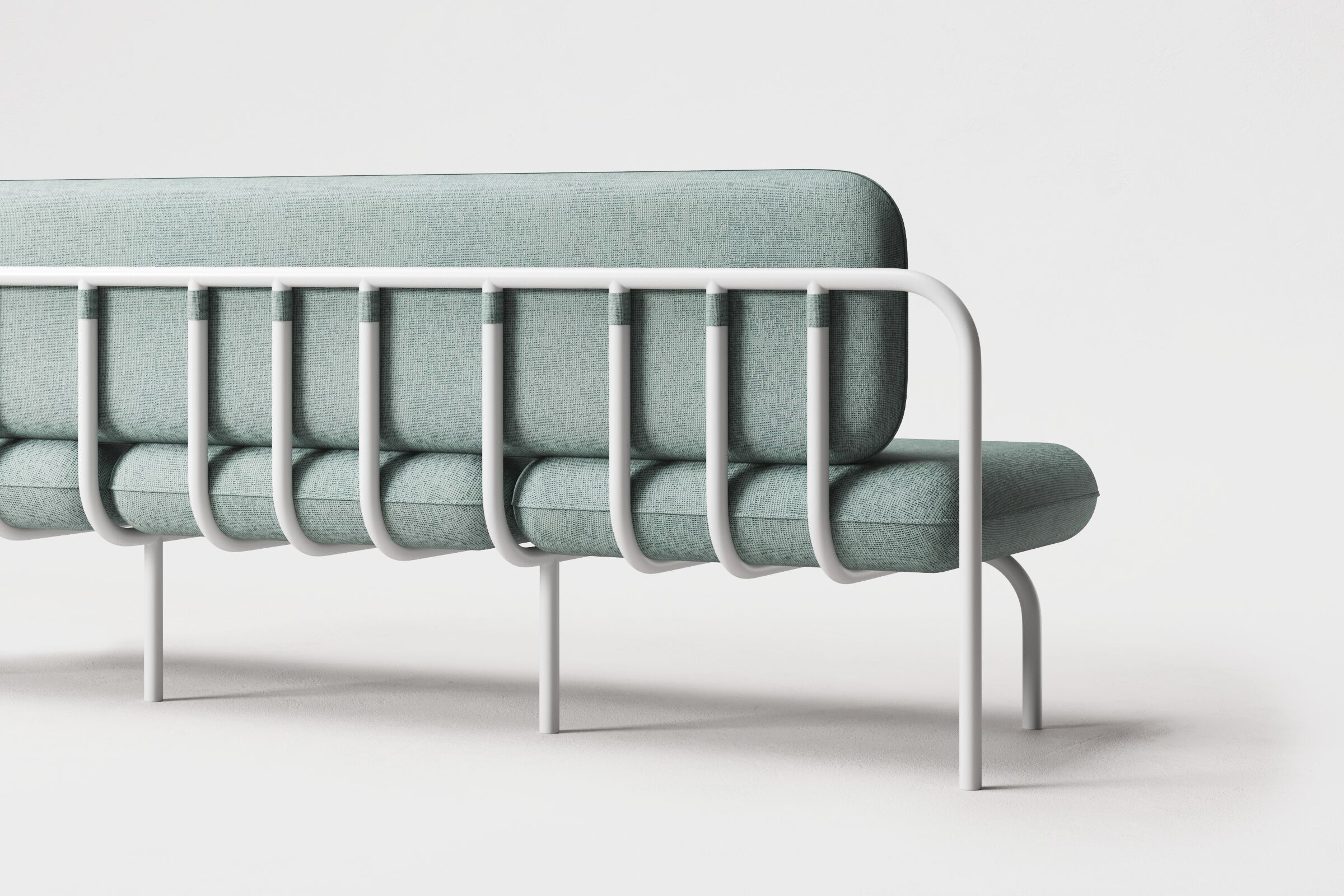 3-местный тканевый садовый диван Joyf Havn ARCH-00120885 - Вид №6