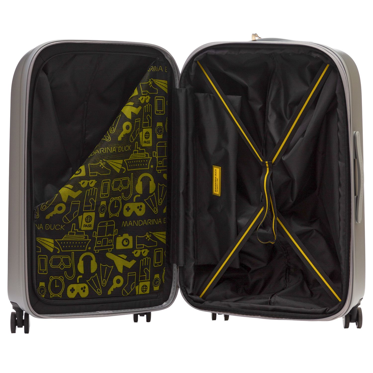 SZV32-466 Чемодан SZV32 Expandable Medium Trolley Mandarina Duck Logoduck+  - Вид №2