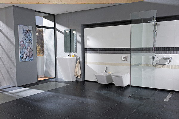 Канал  для душа L=585мм с фланцем H=92 мм ACO 25516 - Вид №5