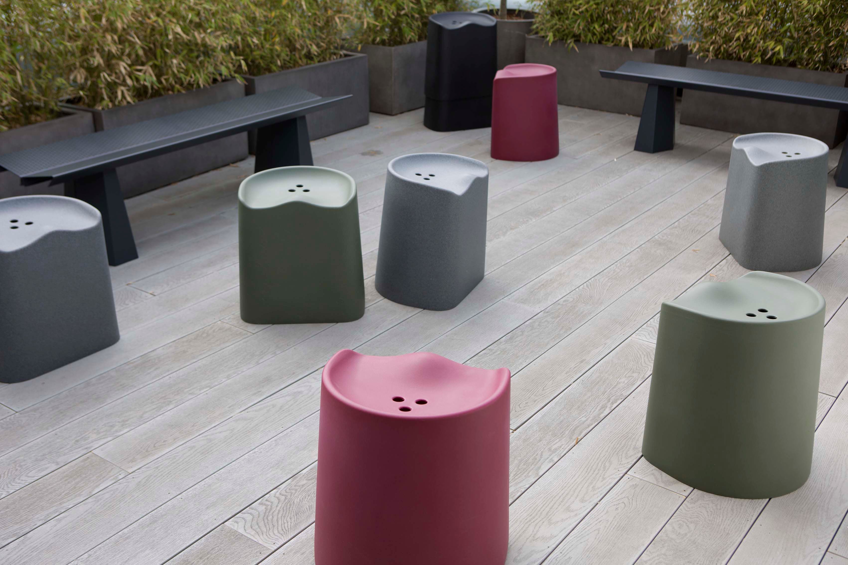 Штабелируемый стул из полиэтилена Established&Sons BUTT ARCH-00017124 - Вид №9