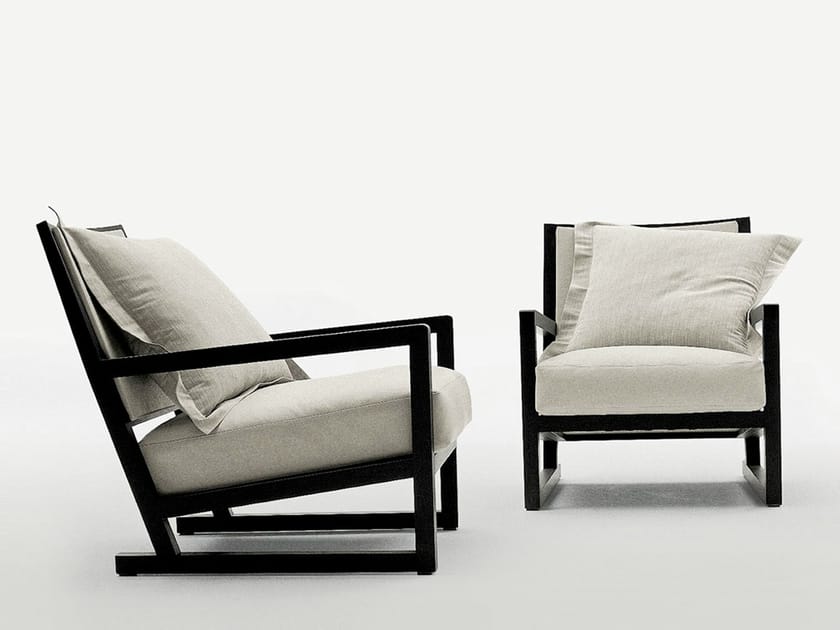 Тканевое кресло с подлокотниками Maxalto ARCH-00085123