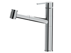 Смеситель для кухни на столешнице со съемным ручным душем