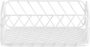 356944 Track Basket 25x25xH9 белый Normann Copenhagen