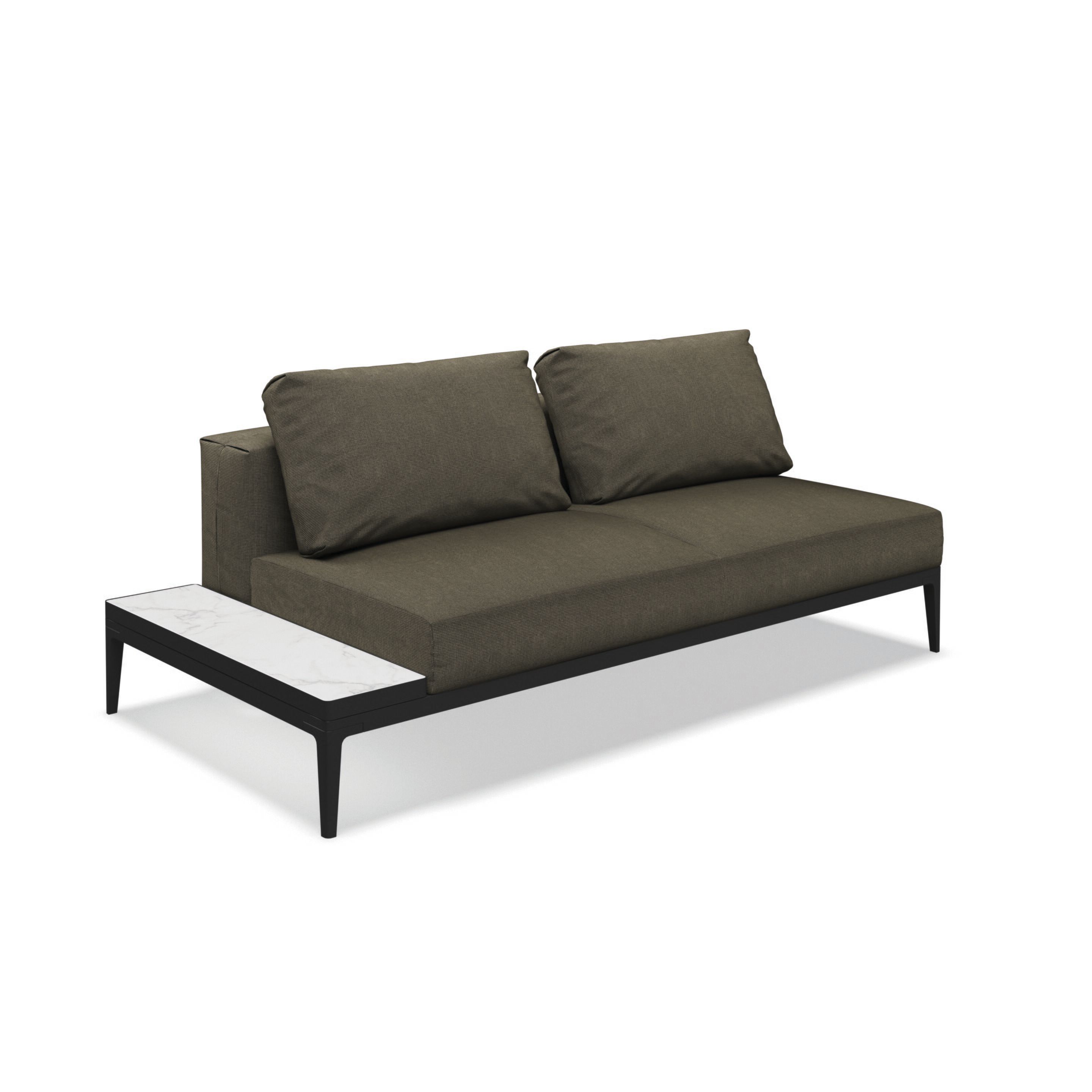 Тканевый модульный садовый диван Gloster сетка ARCH-00132626 - Вид №100