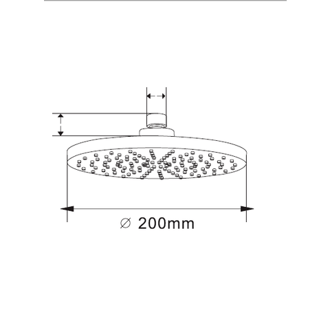 Orange S09cr Душевая система без смесителя в комплекте хром sun-id-1517048 - Вид №10