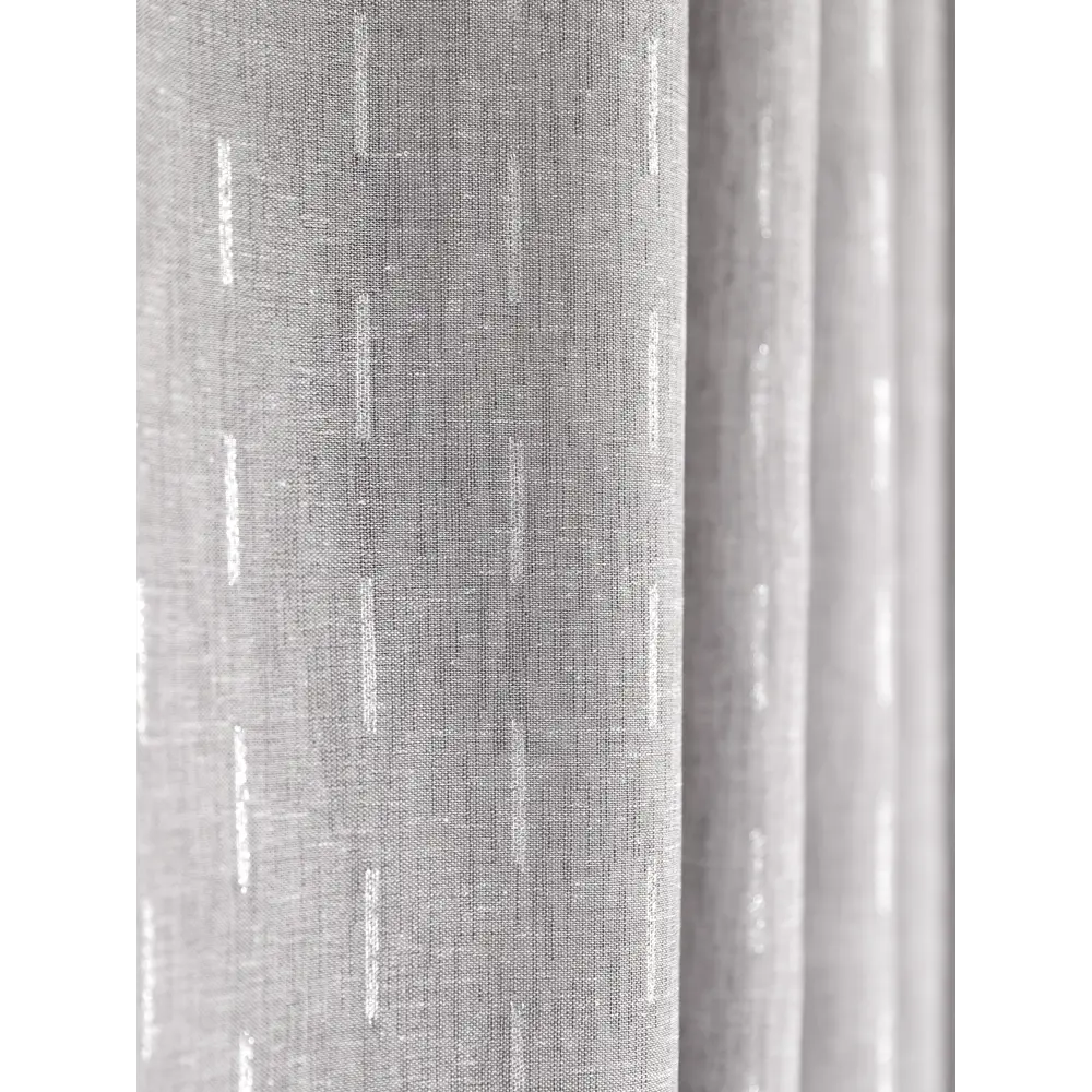Тюль на ленте Росса 250x260 см цвет серый MIAMOZA STLM-2011038 - Вид №1